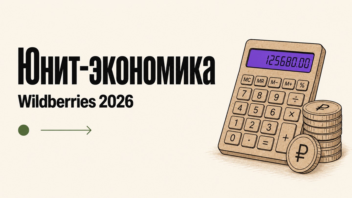 Юнит-экономика Wildberries 2026: калькулятор и монеты — расчёт прибыли с единицы товара